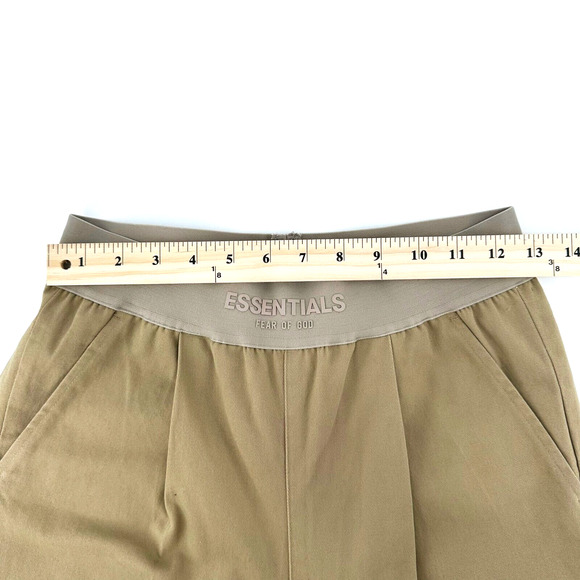 Fear Of God Essentials Womens Relaxed Trouser Pants Small Pull-On Straight Leg - Picture 10 of 13